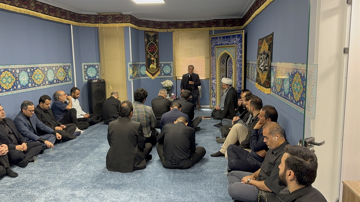 مراسم عزاداری اباعبدالله الحسین (ع) برگزار شد